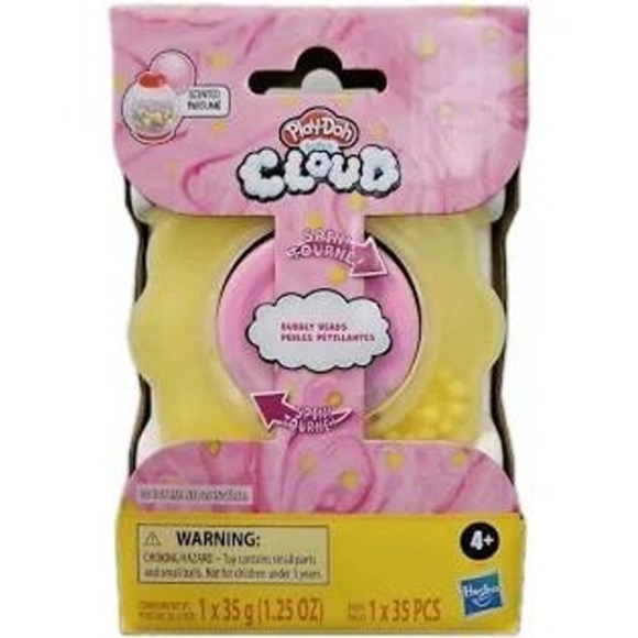 Play-Doh Other - Play-Doh‎ Slime Super Cloud Bubbly Beads Scented Pink Slime Compound Hasbro